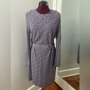 Tory Burch Chrissy Dress Hudson Blue Size XL